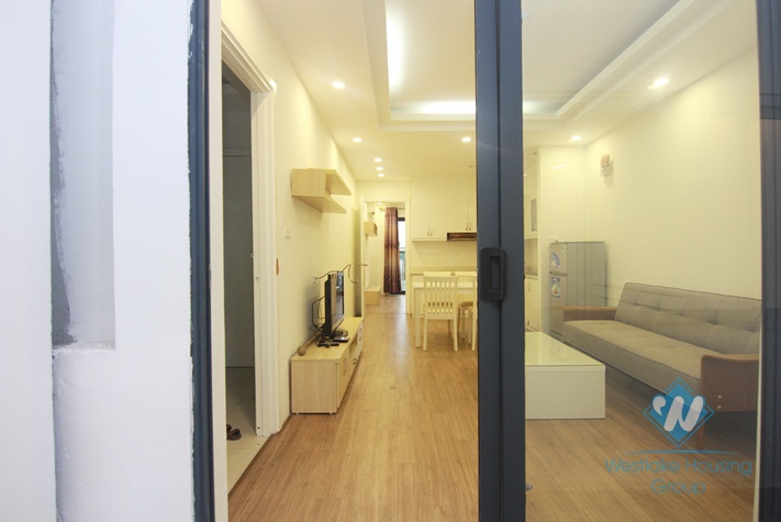Modern two bedroom apartment near Truc Bach lake with balcony